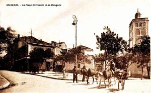 Mascara - Place Nationale et Mosquee